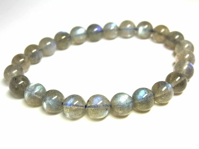 パワーストーン 天然石 ラブラドライト 曹灰長石 ブレスレット 8mm 【Felistone】 LabradoriteB23