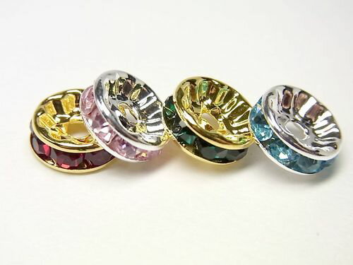 ロンデル　10mm 【Felistone】　4色組合せ自由 Rondel04