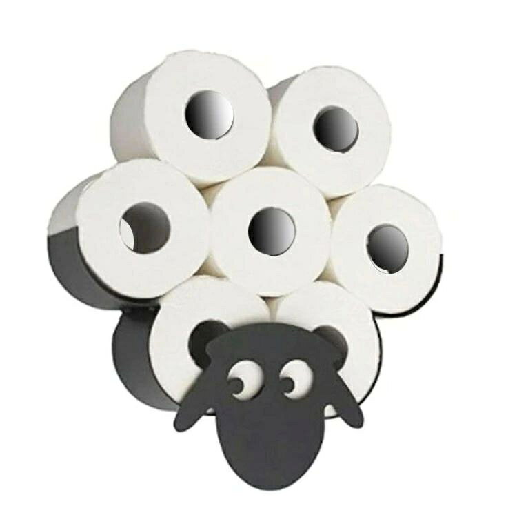 フェリックスのトイレットペーパーストッカー トイレットペーパー スタンド 羊型 ホルダー トイレットペーパーホルダー 羊 フクロウ バイソン ナマケモノ ストッカー 収納 北欧風 お洒落 アニマル型 雑貨 プレゼント ギフト 送料無料｜アングル2