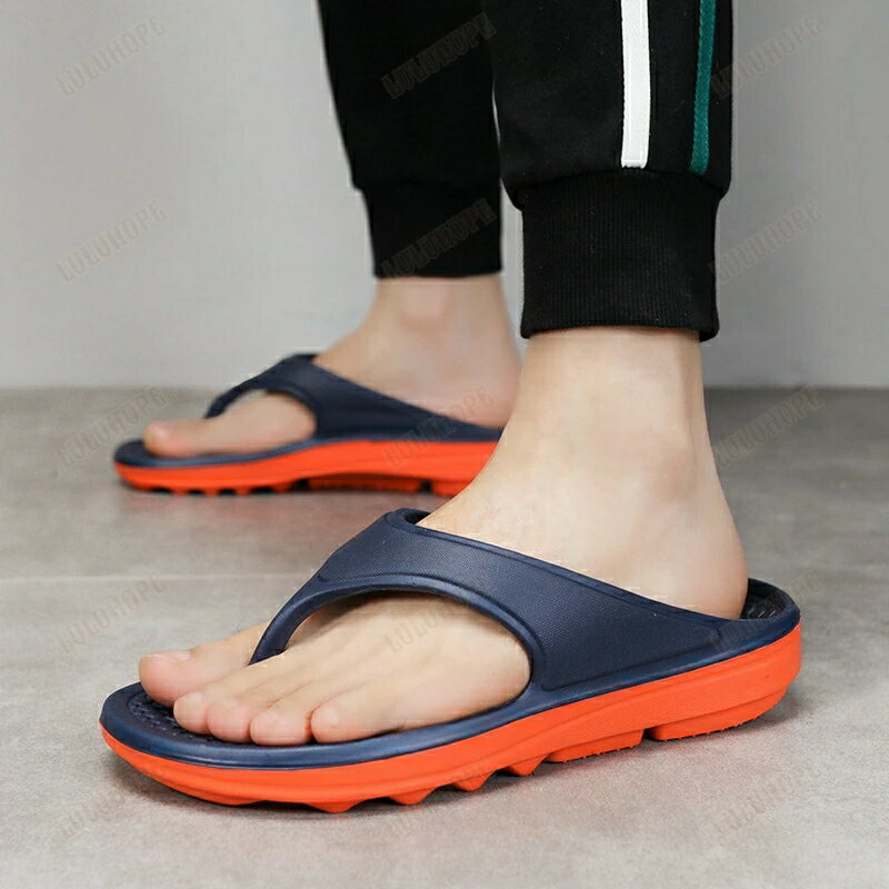 トングサンダル メンズ ビーチサンダル 滑り止め 厚底 スリッパ カジュアル 履きやすい 歩きやすい 軽量 室内 コンフォート アウトドア おしゃれ