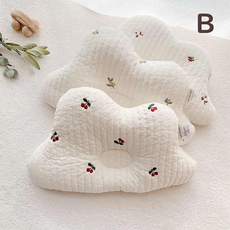 ベビー枕 おすすめ 新生児 コットン 絶壁防止 赤ちゃん INS風 出産祝い プレゼント ギフト 枕 クラウン形 雲形 幼児 ベビー 出産準備 子供 抱き枕 頭の形が良くなる キッズ枕 まくら 洗える ベビー枕 可愛い 3