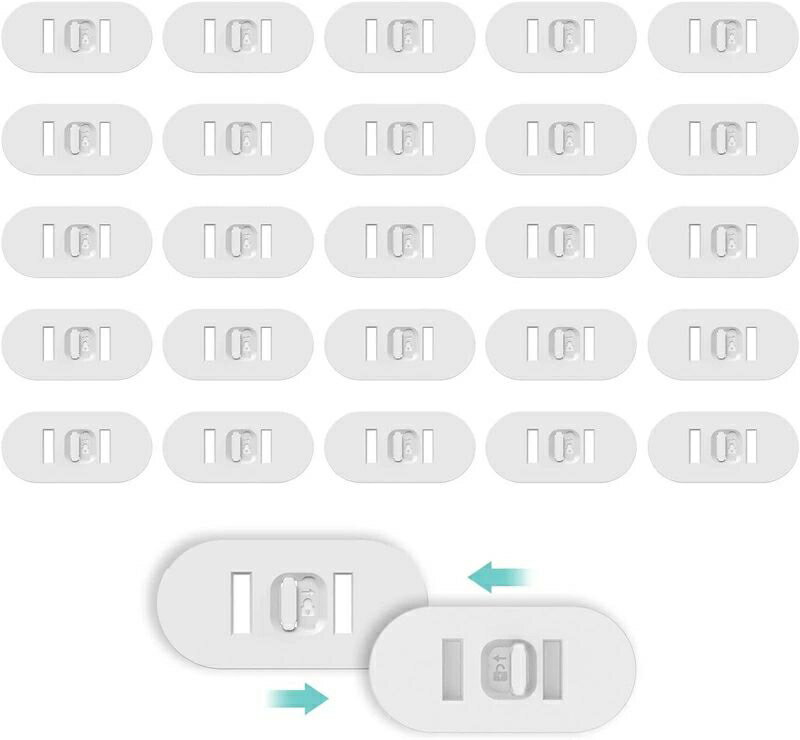 コンセントカバー 25個 コンセントキャップ ホコリ防止 コンセントガード 赤ちゃん 開けづらい 子供 安全プラグカバー ベビーガード トラッキング防止 自宅 保育園用