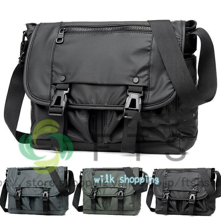 メンズバッグ　ショルダーバッグ　メッセンジャーバッグ メンズ 大きめ ショルダーバッグ 撥水 ナイロ..