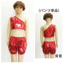 ダンスパンツ 光沢のあるズボン おしゃれ 半ズボン 子供 大人 レディース メンズ 舞台 団体服 演出服