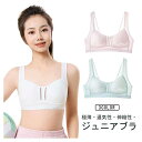 ジュニアブラジャー 中学生 高校生 ファーストブラ メッシュ 薄手 蒸れない 夏用 スポーツブラ ベストタイプ 快適 無地 シンプル