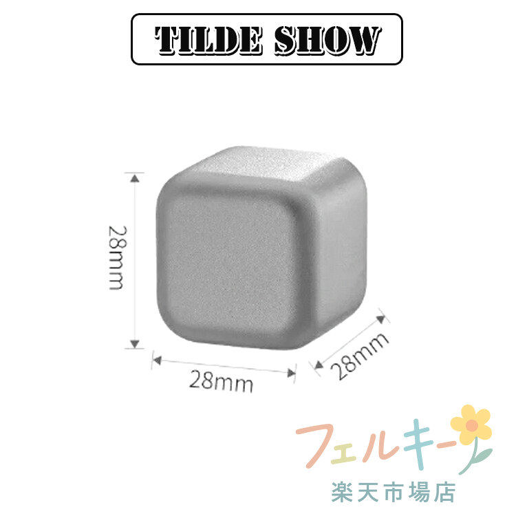 【★店内全品対象クーポン有】 チタン製アイスキューブ 6個セット 収納ケース付き ...