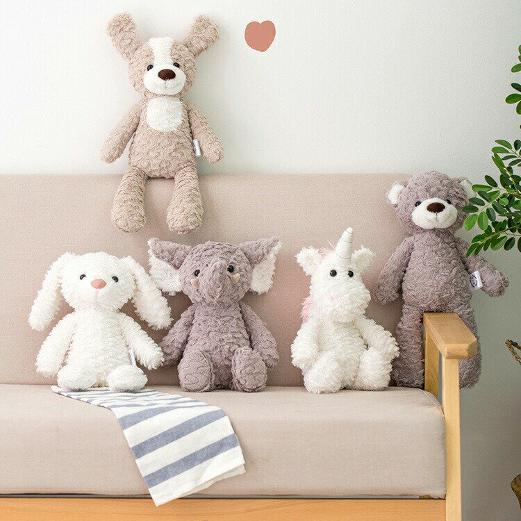 Rabbit - 【★店内全品対象クーポン有】 ぬいぐるみ ふわふわ ファーストトイ 赤ちゃん ベビー キッズ ベビーおもちゃ ソフトトイ 贈り物 出産祝い 誕生日プレゼント
