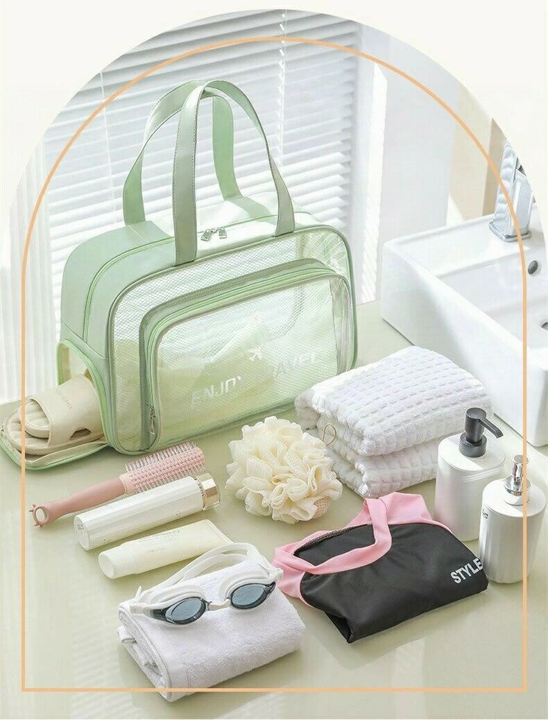 スイムバッグ 大人 ビーチバッグ 防水 乾湿分離 軽量 プールバッグ 水泳バッグ レディース メッシュ 大..