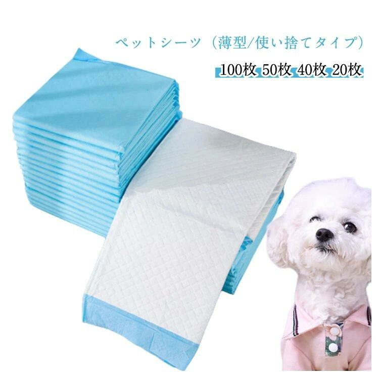 ペットシーツ 犬 ウサギ トイレシート ワイド 50枚 100枚 20枚 おしっこシート ペット用 使い捨て