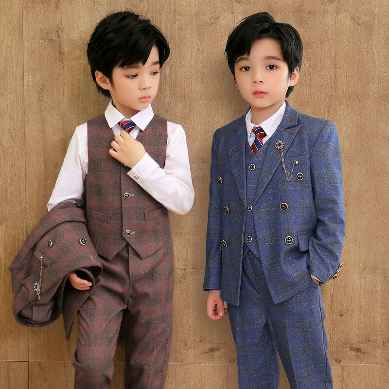 樂天商城 - 男の子 フォーマルスーツ 5点セット 入学式 卒業式 入園式 七五三 子供服 上下セット キッズ ベビー 赤ちゃん 初節句 お宮参り