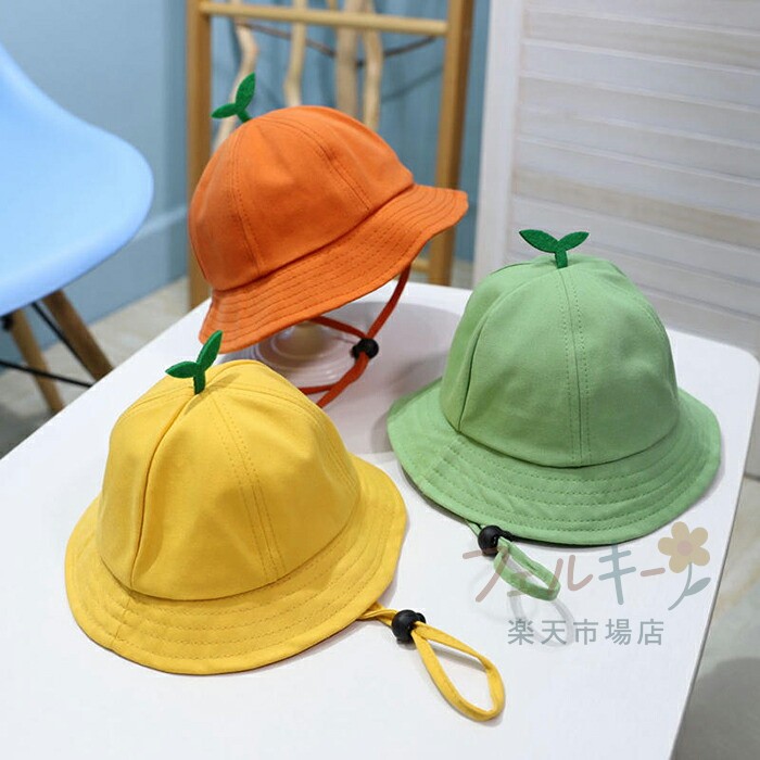 【★店内全品対象クーポン有★】 ベビー帽子 春夏秋 キャップ 日よけ サイズ調整 赤...