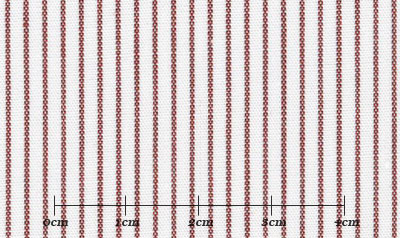 ファーストコレクション レッド系 ストライプ メンズ オーダーシャツ 綿50％ ポリ50％