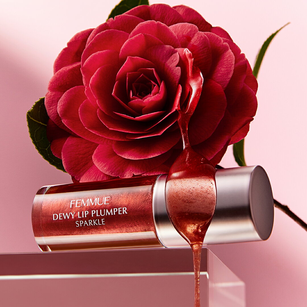 【FEMMUE公式】ファミュ デューイー リッププランパー スパークル(カメリア)