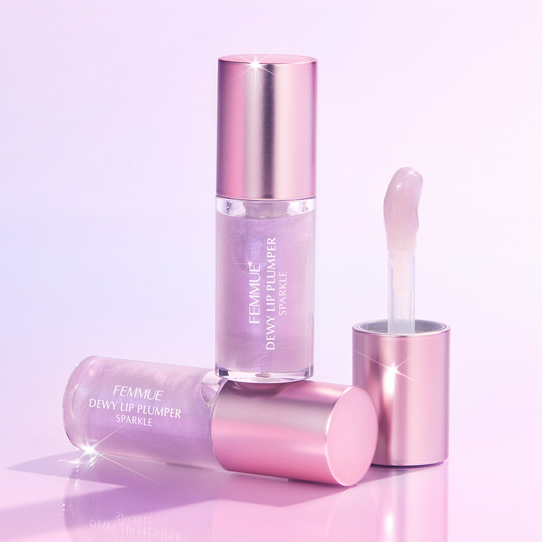 【FEMMUE公式】ファミュ デューイー リッププランパー スパークル(ジャスミン)