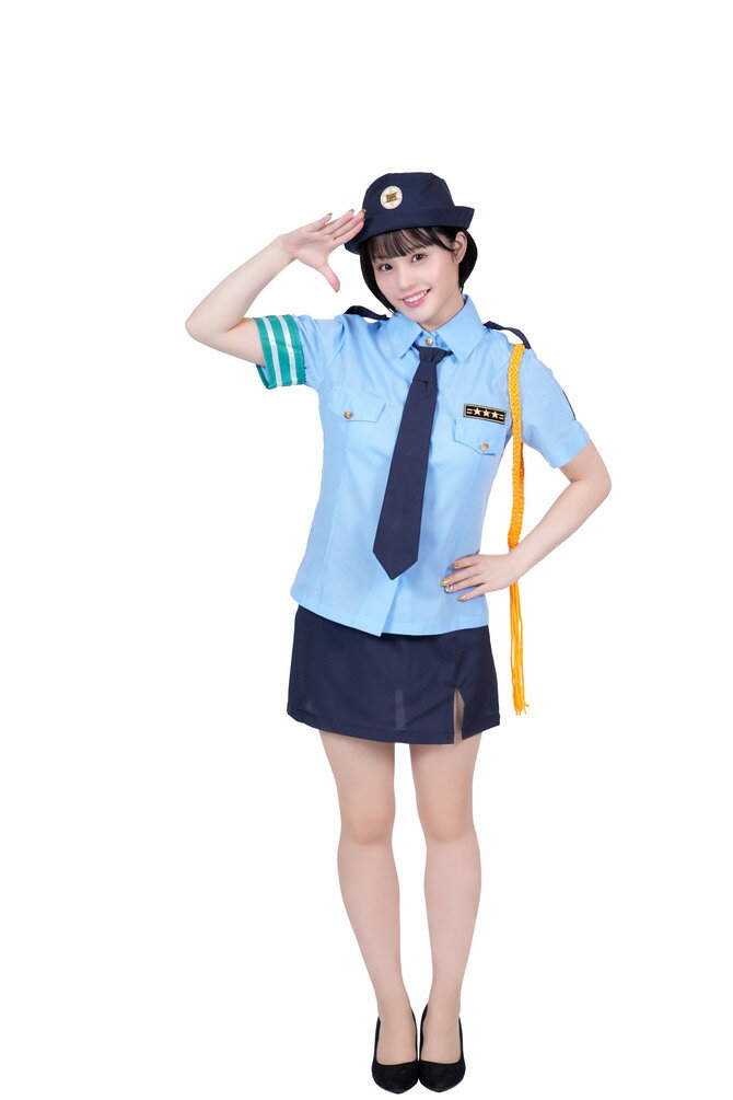 樂天商城 - 【中身がバレないプライバシー梱包】 コスプレ 衣装 ポリス 婦警 警察官 制服 大きいサイズ L レディース メンズ 男の娘 女装 兼用 本格 アイドル ハロウィン 撮影会 帽子 ネクタイ