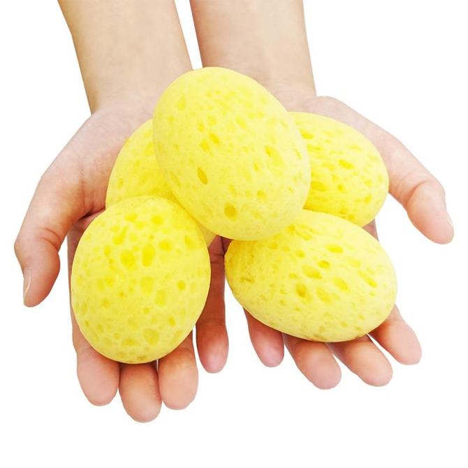 樂天商城 - プライバシー梱包 　人工海綿 スポンジ Rich リッチ 5個入り 大粒 大判 吸水性 カット可能 洗顔 メイク落とし ボディケア パーソナルケア 業務用 バス用品 衛生用品