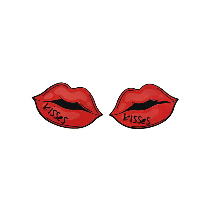Rakuten - プライバシー梱包　　　NIPPORIGIFT STYLISH AVENUE ニップレス KISS ME リップ シールタイプ ニップルカバー インナー マナーシール 擦れ防止 透け防止 ドレス コスプレ アパレル小物 雑貨 日用品