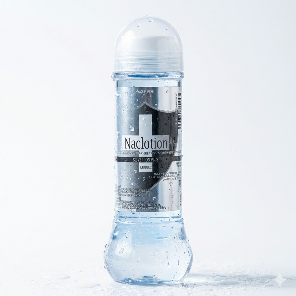プライバシー梱包 潤滑マッサージローション 抗菌 防臭 銀イオン Ag+ 配合 360ml NaClotion ナックロー..