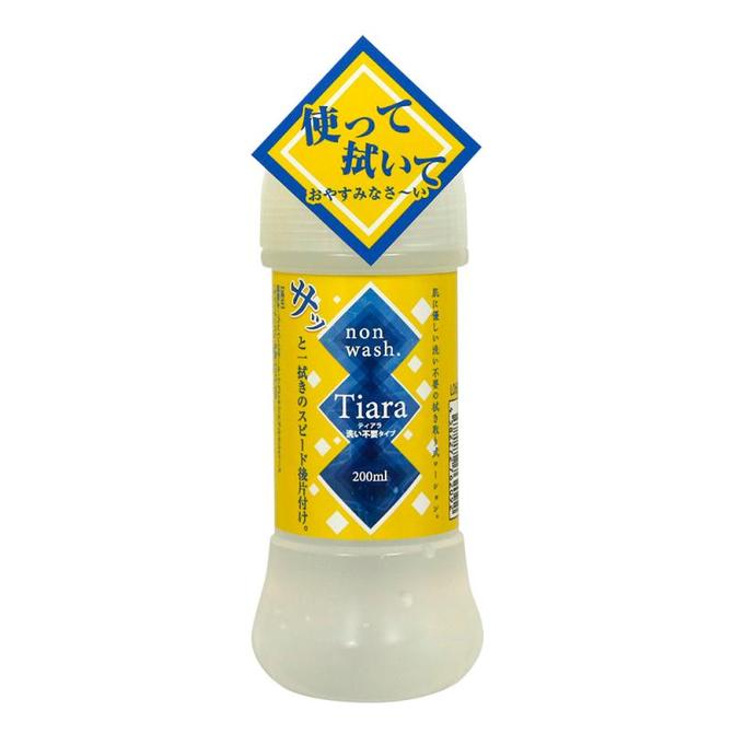 樂天商城 - プライバシー梱包 ローション 200ml ティアラ 洗い不要 拭き取りタイプ 拭き取るだけ 洗い流し不要 簡単 手軽 日本製 潤滑 ゼリー マッサージ リキッド ケア