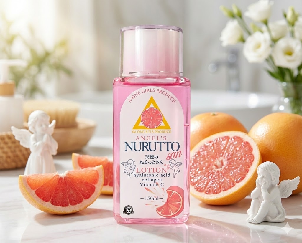 プライバシー梱包 エーワンガールズニュース プロデュース ローション 150ml 春菜はな 玉城マイ かなで自由 企画 グレープフルーツ 香り ヒアルロン酸 コラーゲン 配合 マッサージ ボディケア 日本製 天使のぬるっとさん