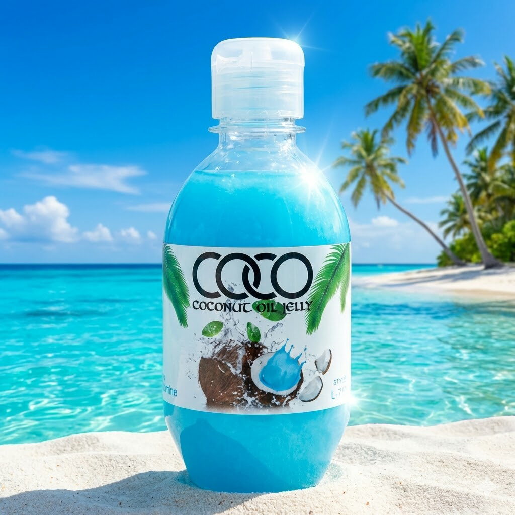 ココナッツオイル 配合 ボディ マッサージ ゼリー 300ml | L-アルギニン 高粘度 潤滑 保湿 液だれしない 大容量 業務用 メンズ レディース COCO 香り リラックス マッサージオイル みたいな ゼリー