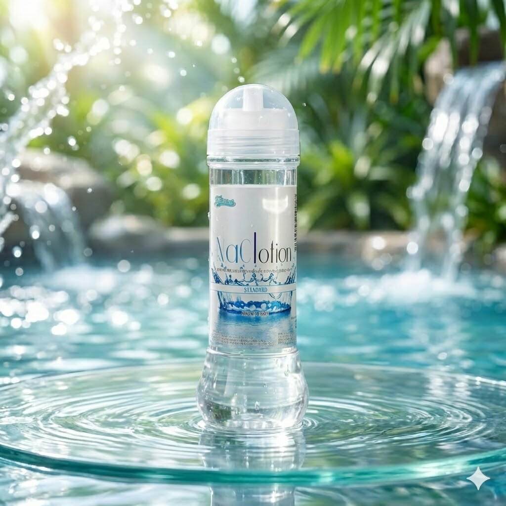 プライバシー梱包NaClotion スタンダード 360ml ナックローション 0.85% 塩化ナトリウム 中粘度 バランス マッサージ ローション 潤滑 ゼリー 日本製 低刺激 敏感肌