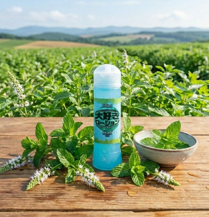 プライバシー梱包 大好きローション 360ml ミント 香り付き 爽快 清涼感 潤滑ゼリー マッサージ ローション 大容量 ワンタッチキャップ ボディケア リフレッシュ 癒し
