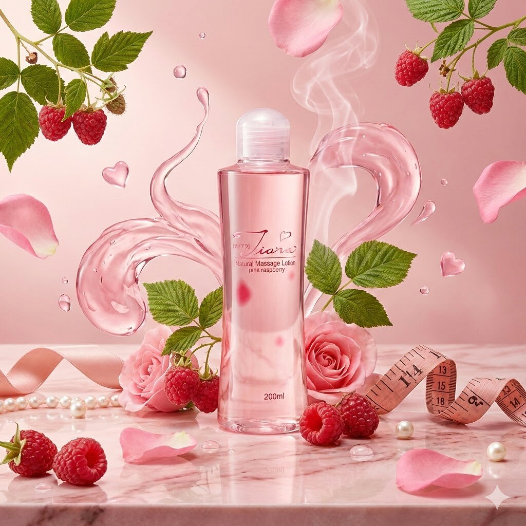 プライバシー梱包 ティアラ ラズベリー 200ml 大容量 アロマ ローション ラズベリーケトン 配合 引き締め マッサージ オイル 潤滑 ゼリー 香り 癒し ボディケア フェムケア 化粧品風 雑貨