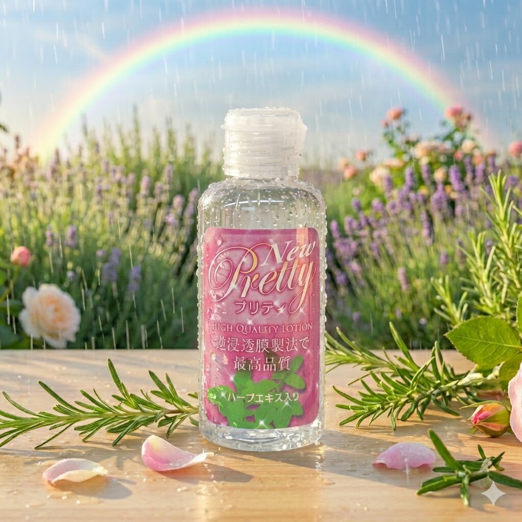 プライバシー梱包 プリティ 150ml ラベンダー ハーブエキス 配合 潤滑ゼリー マッサージ ローション アロマ 香り 自然派 ワンタッチキャップ ボディケア 雑貨