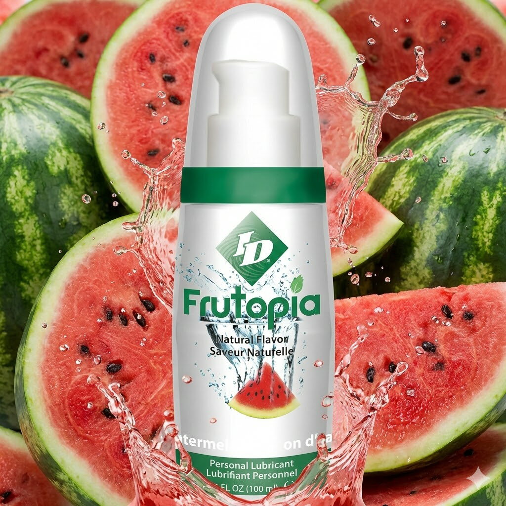 プライバシー梱包 IID Furutopia アイディ フルトピア すいか ウォーターメロン 100ml フレーバー ローション 潤滑ゼリー マッサージローション ナチュラルフルーツ 砂糖不使用 パラベン不使用 マイルド ボディケア 雑貨