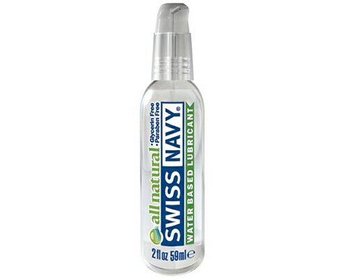 プライバシー梱包SWISS NAVY オールナチュラル 2oz 59ml スイスネイビー 潤滑ゼリー ローション 天然成分 敏感肌 グリセリンフリー パラベンフリー 低刺激 マッサージ デリケートケア