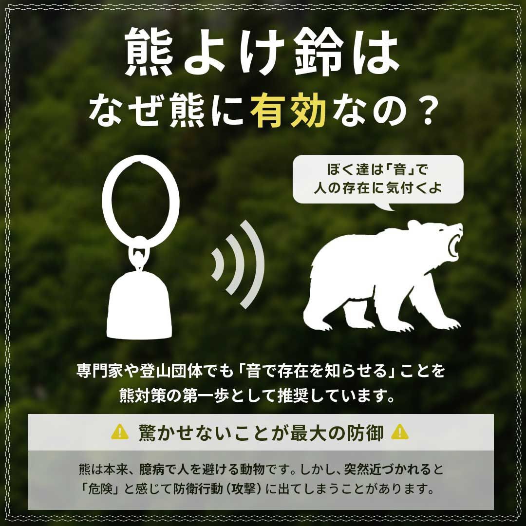熊よけに安心の音色で携帯 真鍮ダブルベルキーホルダー 熊よけ鈴 般若心経デザイン...