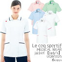 【AKASHI S.U.C】明石 メディカルウェア レディース 【白衣】【ジャケット】(S/M/L/LL/EL)(大きいサイズ4L/5L)UQW1025 le coq sportif ルコックスポルティフ 医療