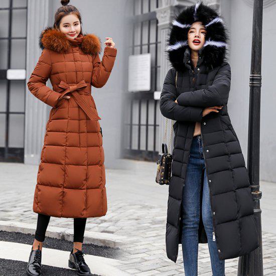 Down Coat - 【取寄】ダウンコート ダウンジャケット レディース アウター 大きいサイズ ジャケット コート フェイクファー フード付き 秋冬新作 秋 秋色 秋服 秋sale 韓国 ダウンコート