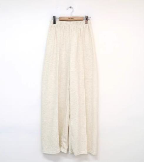 【取寄】セットアップ スウェット トレーナー Tシャツ ワイドパンツ ロング パンツ カットソー パフスリーブ 2点セット ツーピース レディース 春 夏 半袖 丸首 おしゃれ かわいい きれいめ カジュアル シンプル 無地 ゆったり 大きいサイズ 着回し 韓国 ブラック 黒 全2色