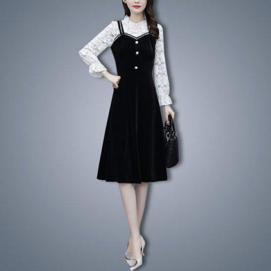 パーティードレスドッキングワンピー...