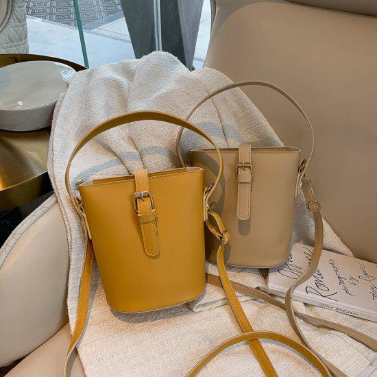 【取寄】ショルダーバッグ レディース ハンドバッグ バケットバッグ 肩掛け 斜め掛け ミニバッグ コンパクト かばん 鞄 バッグ ベルト ワンショルダー シンプル 無地 カジュアル きれいめ お出掛け