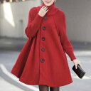 【取寄】ロングコート レディースロングコート 大きいサイズ冬服超ロングコート 冬服 チェスター マキシ丈 アウター ロングチェスターコート レディース ロングコート大きいサイズロングコート 冬(4)