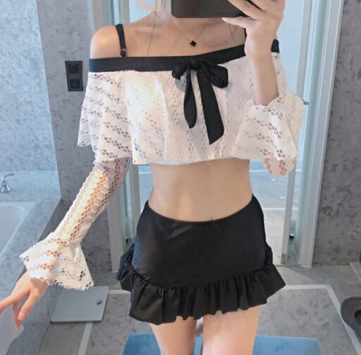 【取寄】水着 レディース ビキニ 大きいサイズ タンキニ バイカラー 水着 夏新作 大人可愛い レース フリル リボン オフショル セットアップ 水着 レディース ビキニ 大きいサイズ タンキニ 水着 【取寄】水着 レディース ビキニ 大きいサイズ タンキニ バイカラー 水着 夏新作 大人可愛い レース フリル リボン オフショル セットアップ 水着 レディース ビキニ 大きいサイズ タンキニ 水着