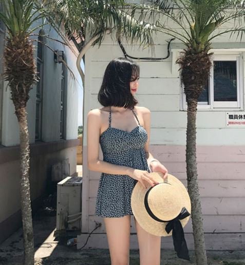 L1628【アウトレット品】【訳あり】ブランドレディス水着【ROSE FAN FAN】サイズ9号 521805