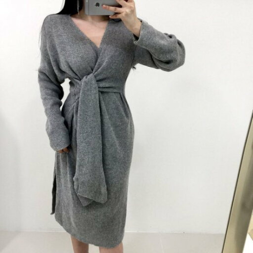 【取寄】ニットワンピース ニットワンピ レディース Vネック 長袖 カシュクール風 ひざ丈 ニット ワンピース ワンピ 大きいサイズ 暖か 秋冬新作 秋 秋色 秋服 秋sale ニットワンピース ニットワンピ 【取寄】ニットワンピース ニットワンピ レディース Vネック 長袖 カシュクール風 ひざ丈 ニット ワンピース ワンピ 大きいサイズ 暖か 秋冬新作 秋 秋色 秋服 秋sale ニットワンピース ニットワンピ