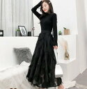 【取寄】ワンピース ロング ロングワンピ マキシ丈 セットアップ シフォン 春夏新作 春服 夏服 春物 Aライン シースルー ワンピース ロング ロングワンピ ...