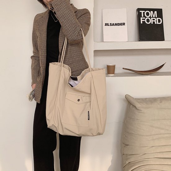 【取寄】トートバッグ トート バッグ レディースバッグ 大容量 バッグ 鞄 大きめ レディース鞄 通勤 通学 オフィス おしゃれ シンプル 韓国 新作 A4 B4 大容量バッグ