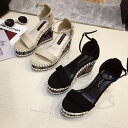 【取寄】サンダル ウェッジソール レディース アンクルストラップ 10.5cm ヒール シューズ 靴 厚底 ウェッジサンダル サンダル ウェッジソール レディース アンクルストラップ 10.5cm ヒール(4)