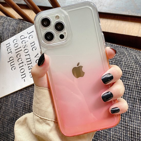 乐天商城 - 【取寄】iPhoneケース レディース グラデーション 透明 クリア 上品 落下防止 保護ケース iPhone 13 iPhone 12 iPhone 11 iPhone X iPhone 8