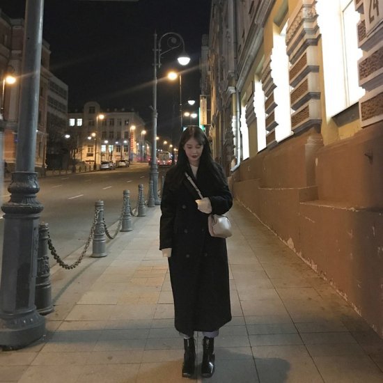 【取寄】ロングコート ロングジャケット レディース アウター ブラック ロング丈 コート ジャケット 大きいサイズ 暖か 秋冬新作 秋 秋色 秋服 秋冬 ゆったり ロングコート ロングジャケット