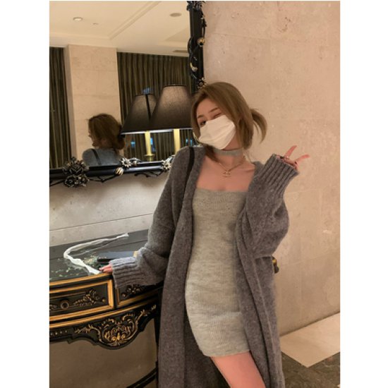 ニットカーディガンレディースニット...