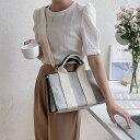【取寄】ハンドバッグ レディース 鞄 かばん ショルダーバッグ 肩掛けバッグ 斜め掛けバッグ 2WAY 大容量 スクエアバッグ カジュアル お出かけ おしゃれ 通勤通学 シンプル 無地 内ポケット キャンバス(4)