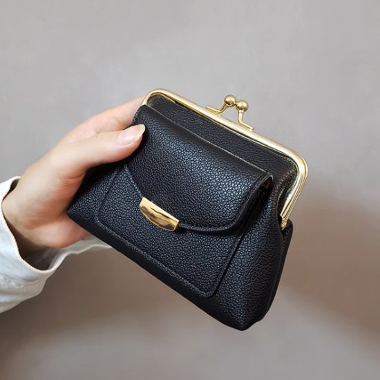 【取寄】がま口財布 レディース 財布 がま口 ウォレット 小銭入れ コインケース コイン収納 コインパース カードスロット カード入れ カード収納 ショートウォレット コンパクト 持ち歩き カジュアル 女性
