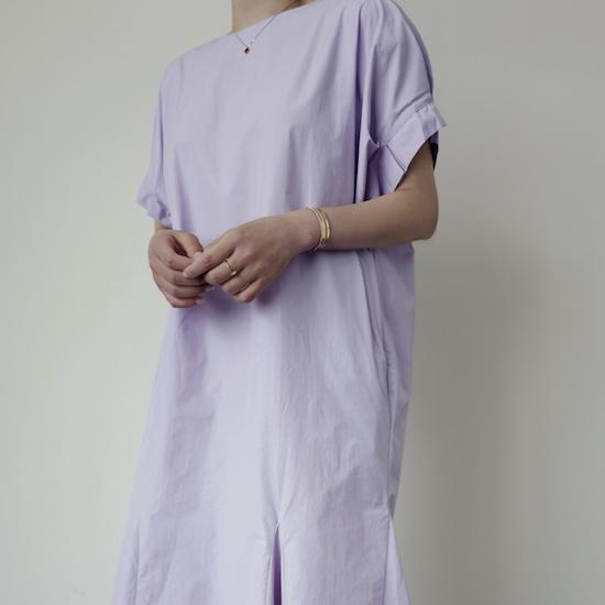 【取寄】ワンピース ロングワンピース マキシ丈ワンピース ゆったりサイズ 体形カバー レディース 夏服 新作 半袖 ロング マキシ丈 ドレス Aライン 着回し コットン シンプル 上品 大人可愛い 楽ちん お出かけ 買い物 オレンジ ライトパープル グリーン ブラック ワンサイズ